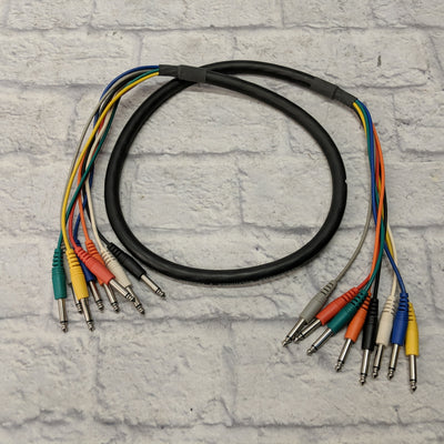 ProCo Stagemaster Multitrack 8 Channel TS Audio Cable - 5ft New