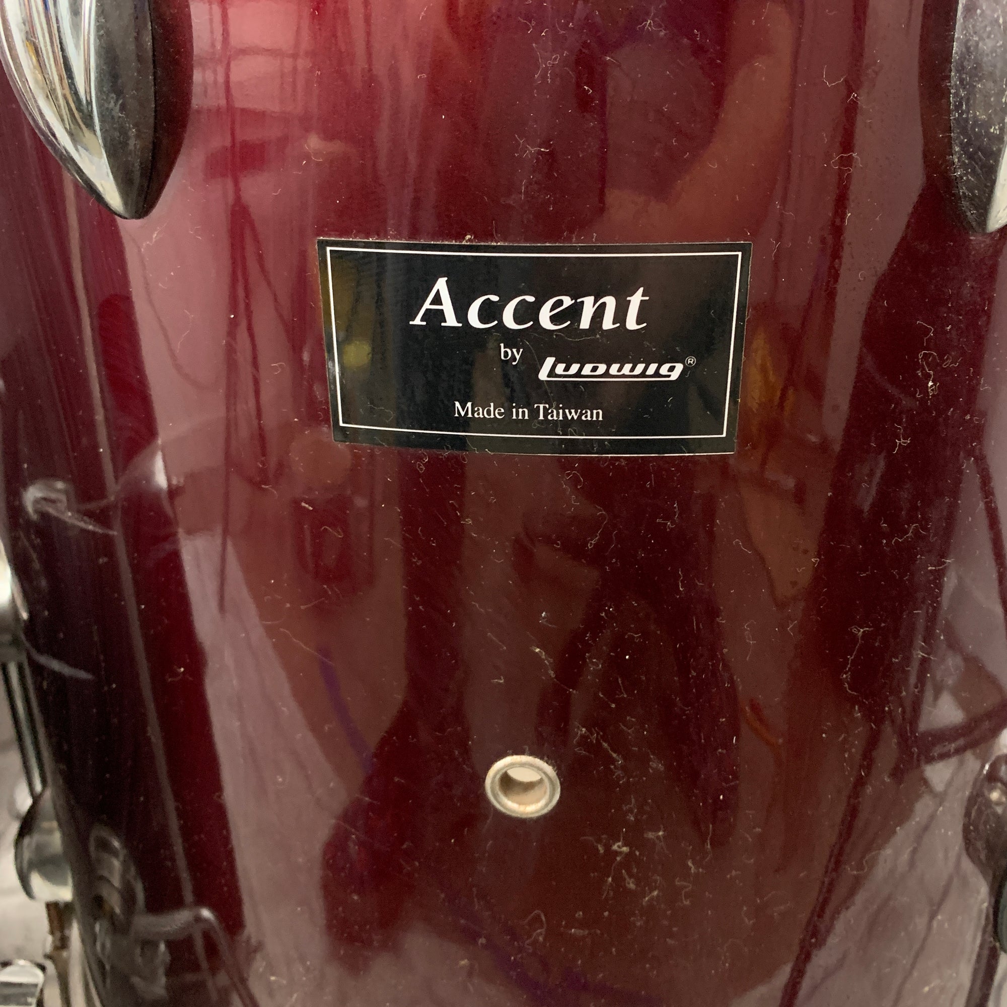 Ludwig Accent Drumkit Drum Kit Red