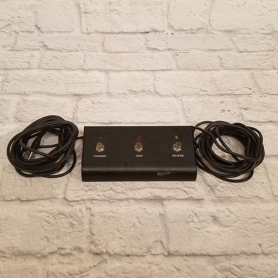 B52 3 Button Dual Cord Footswitch