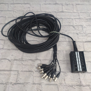 ProCo SMA0804FBX-100 SMA Series 12 Channel Snake (8 Mic, 4 XLR Returns, 100')