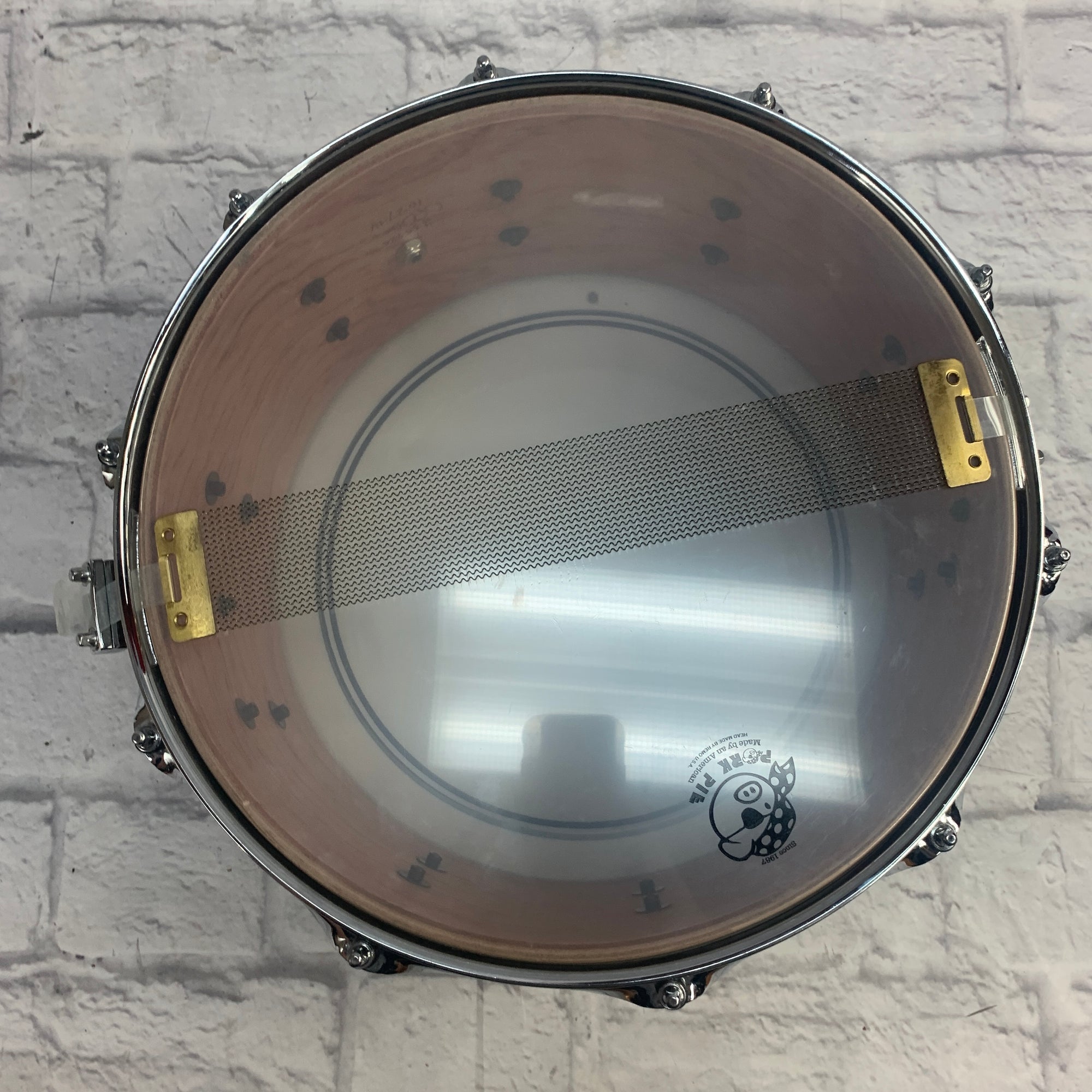 Pork Pie 14x7 Cherry Bubinga Snare Drum