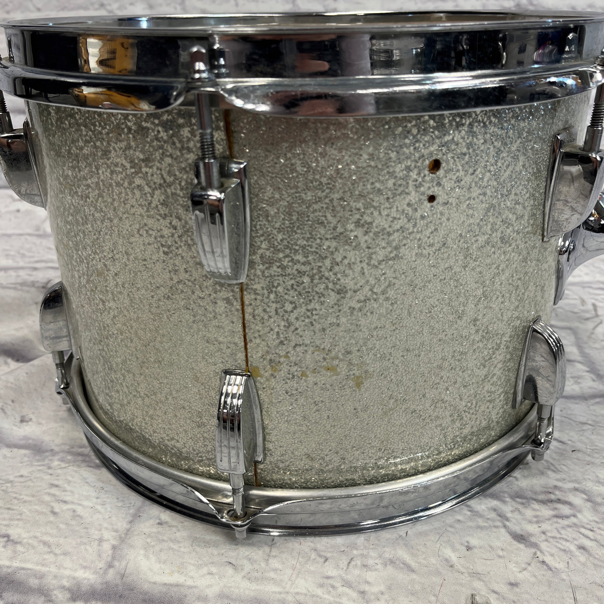Ludwig Silver Sparkle Blue and Olive 12x9" Tom