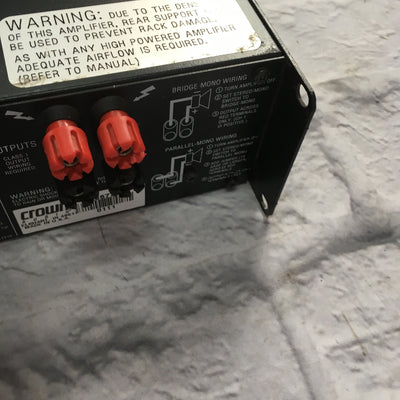 Crown MicroTech 2400 Power Amp