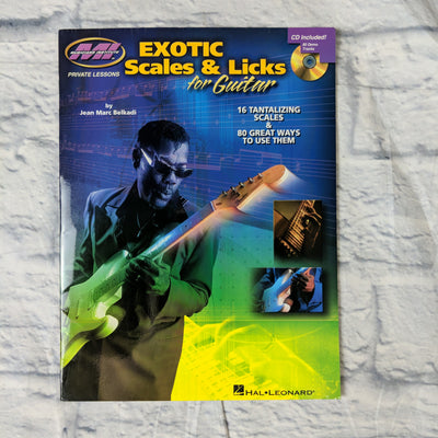 Jean Marc Belkadi: Exotic Scales And Licks For Guitar. Sheet Music, Cd