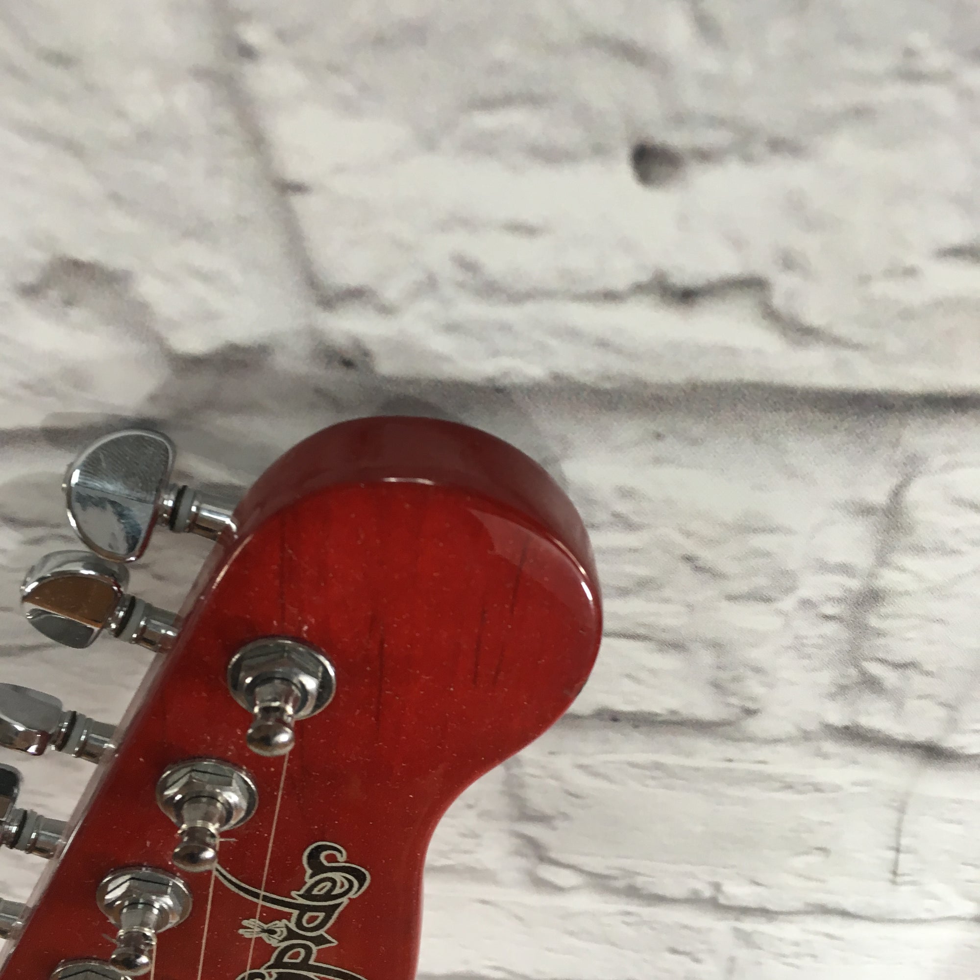 Hard Luck Kings Spider Firebird Style Guitar w/ case