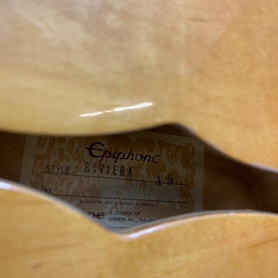 Vintage 1970s Epiphone Riviera AN w/ Case