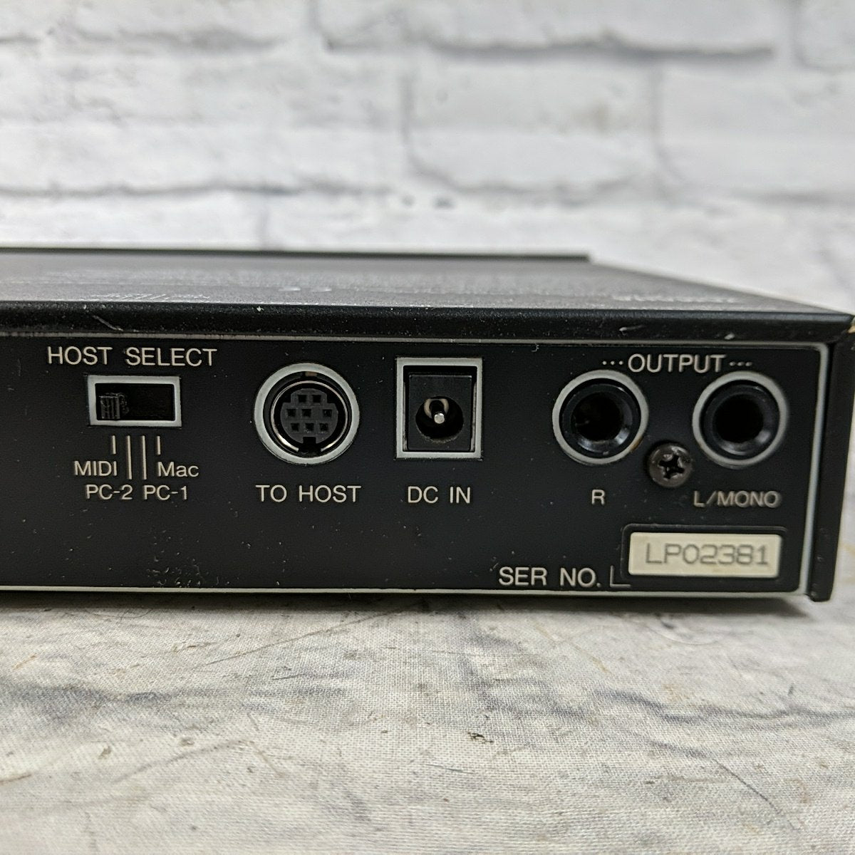 Yamaha MU50 Tone Generator Digital Synth - Evolution Music