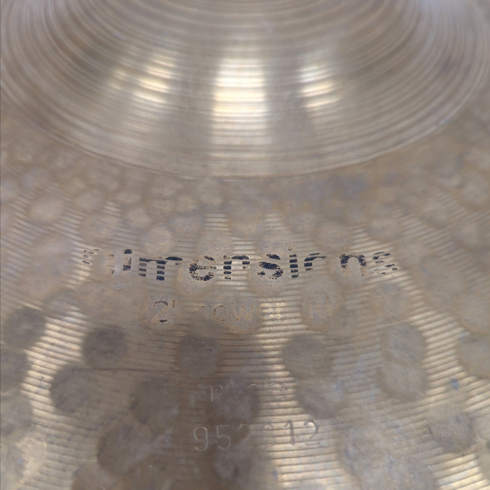 Paiste Dimensions Power Ride 22" Ride Cymbal 3637g