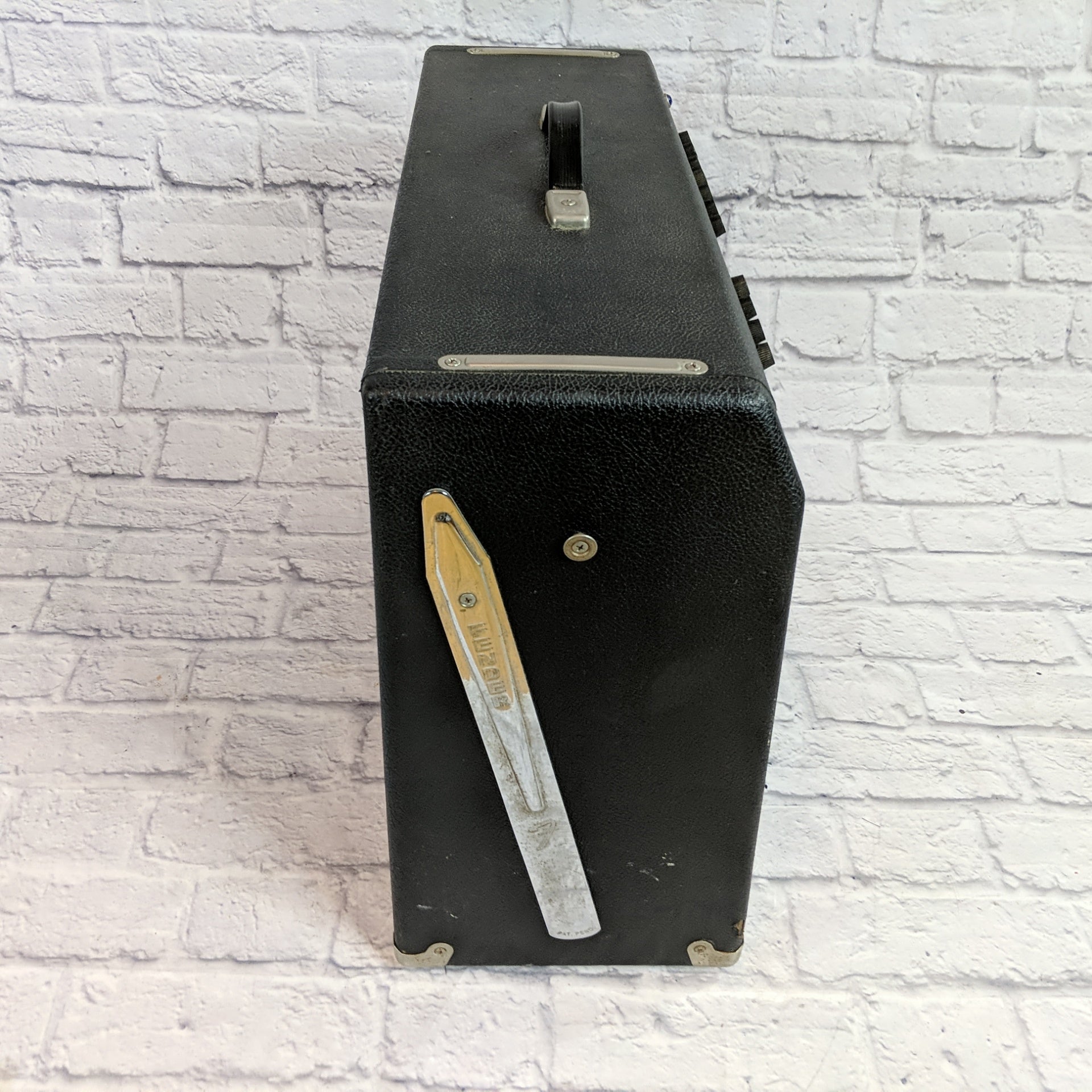 1967 Fender Twin Reverb Blackface Chart Code QD with Altec Lansing Speakers