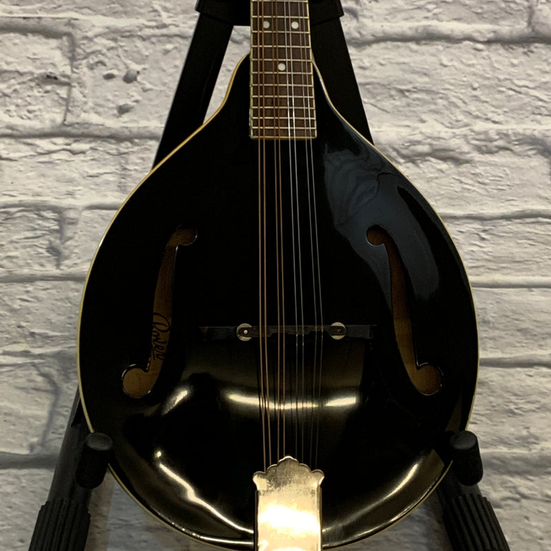 Rover RM-50B Deluxe Student A-Style Mandolin Black - Evolution Music