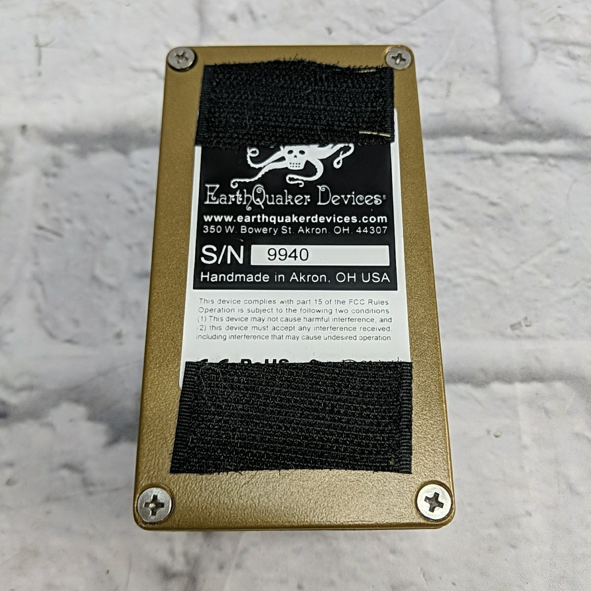 EarthQuaker Devices Hoof Hybrid  Fuzz Pedal