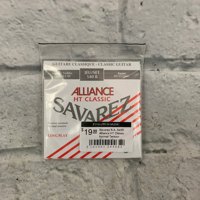 Savarez S.A. 540R Alliance HT Classic Normal Tension Classical Guitar Strings