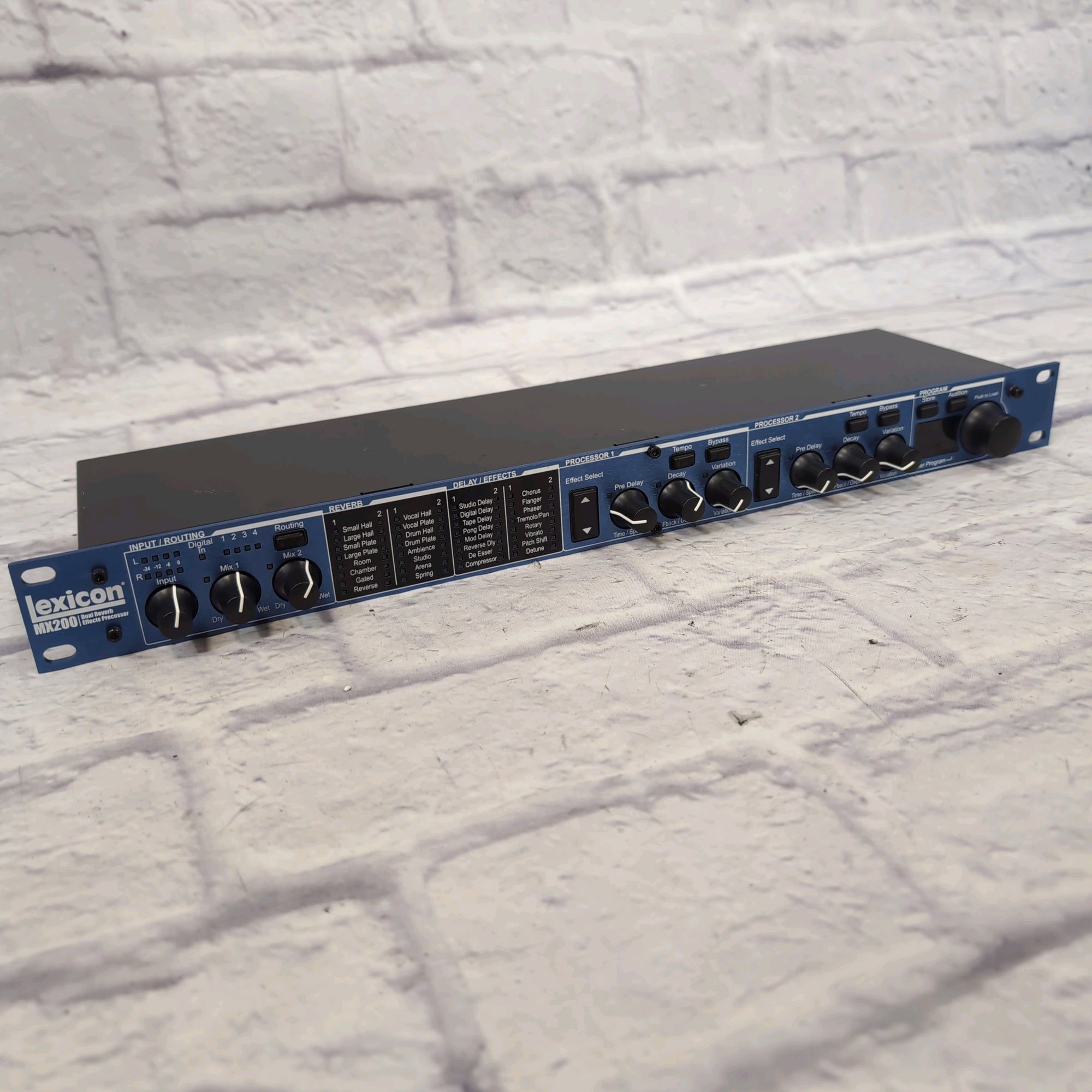 Lexicon MX200 Dual Reverb Multi Effects Processor Rack Unit