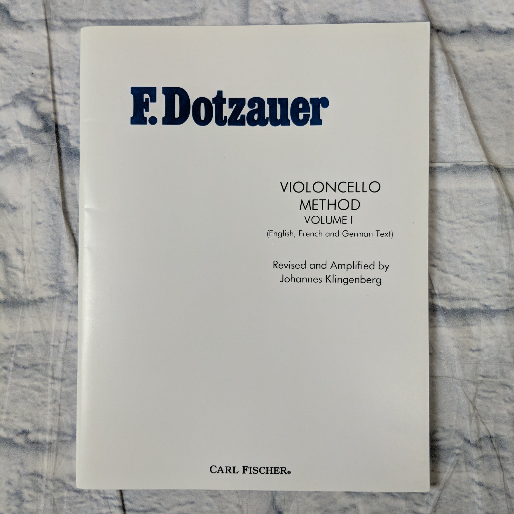 Violoncello Method-Vol. 1