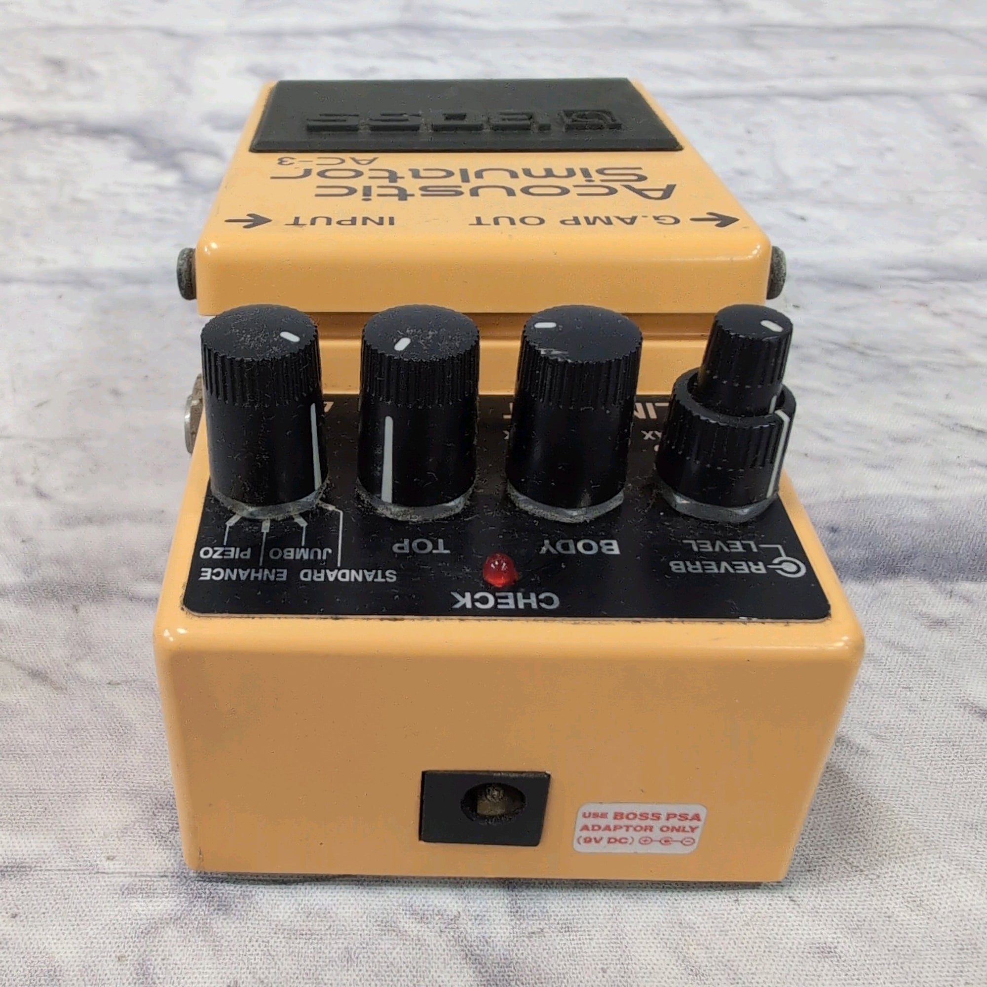 Boss Ac-3 Acoustic Simulator Amp Modeling Pedal