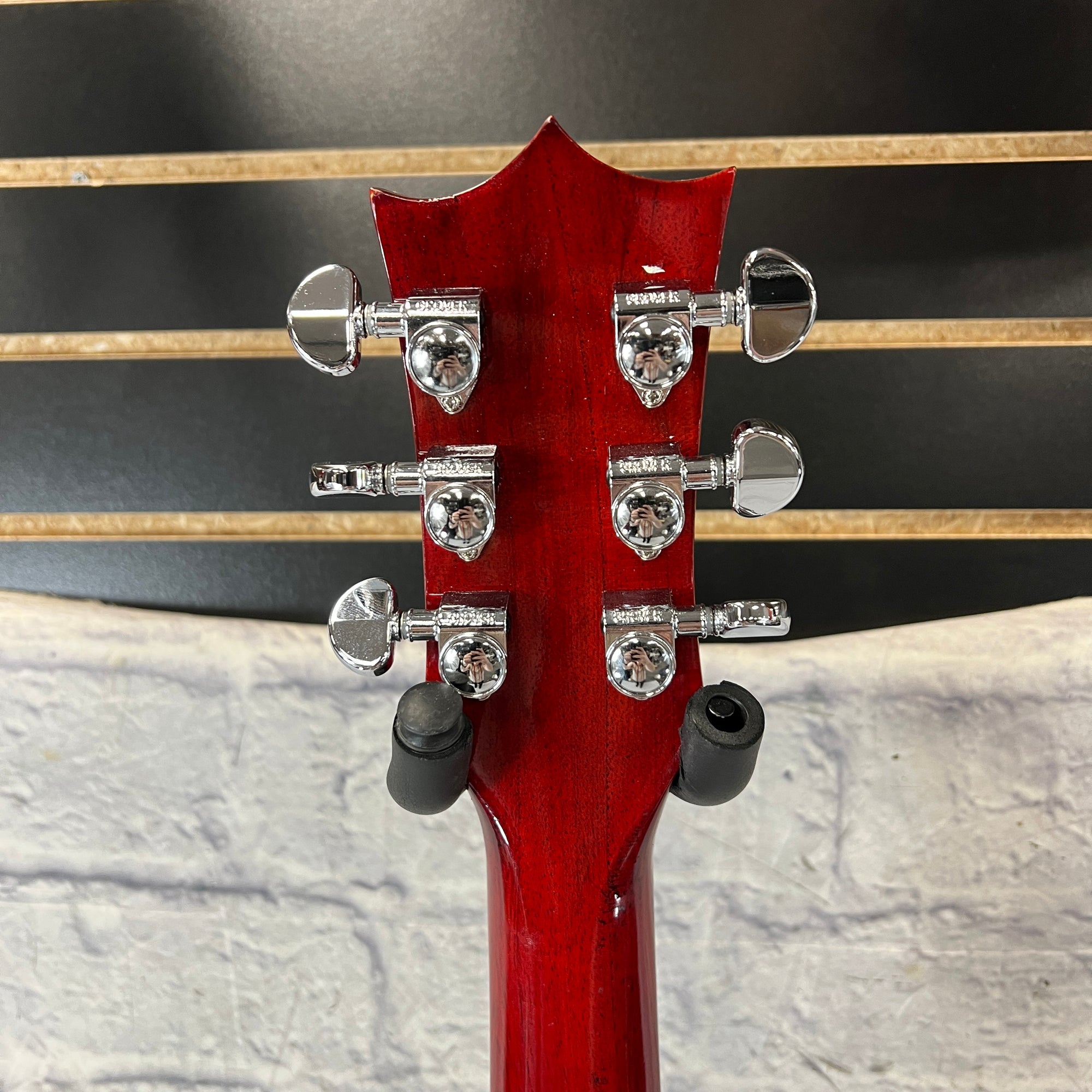 Gatto SG Style Solid Body Cherry Duncans