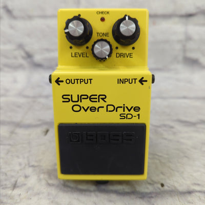 Boss Super Distortion SD-1 Distortion Pedal