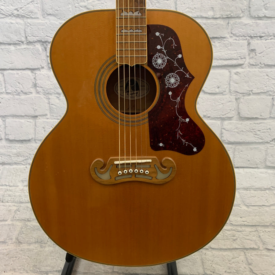 Epiphone EJ-200 Acoustic Acoustic Guitar MIK with Hardshell Case