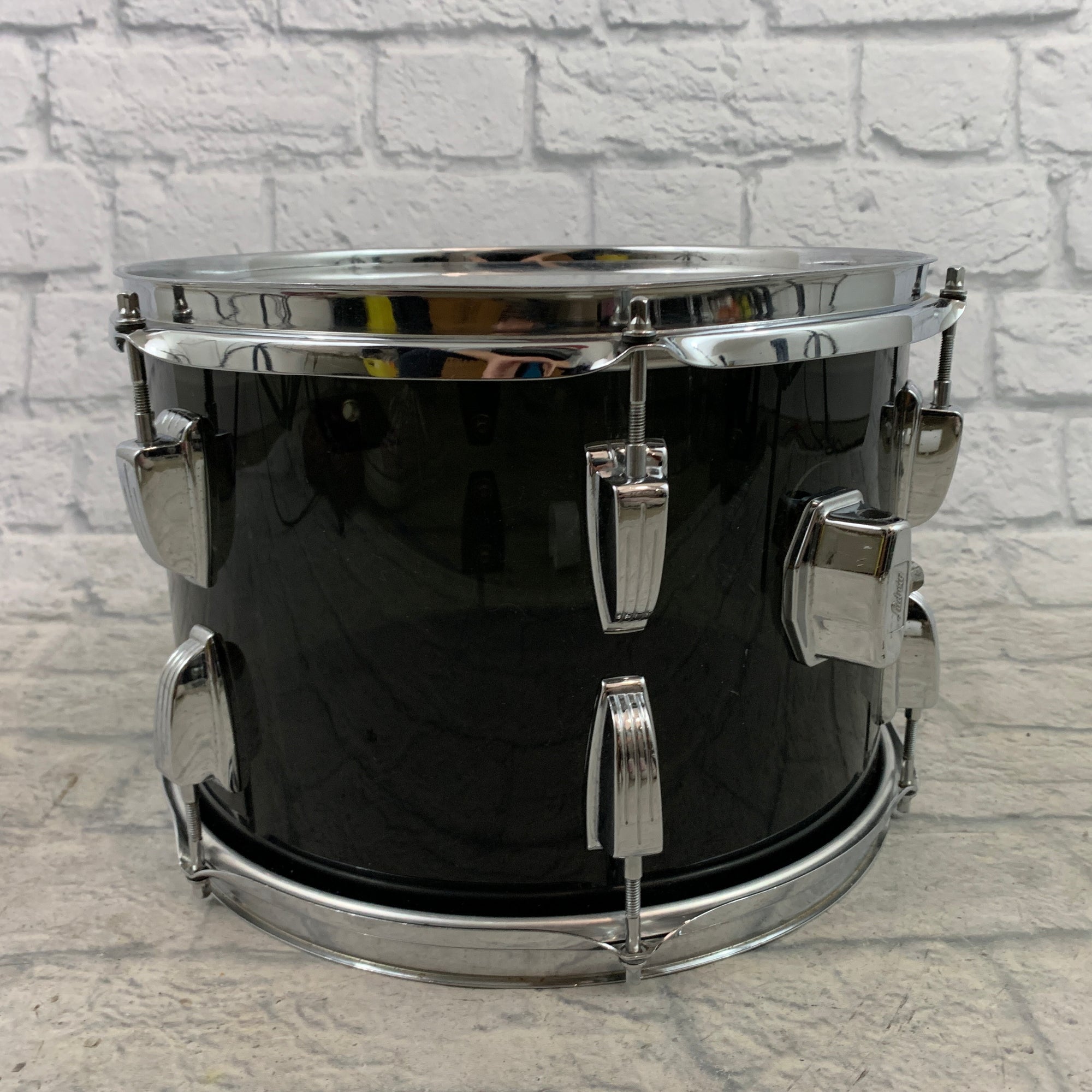 1970s Ludwig Vistalite 13X9" Mounted Tom Smoke
