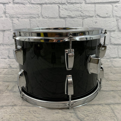 1970s Ludwig Vistalite 13X9" Mounted Tom Smoke