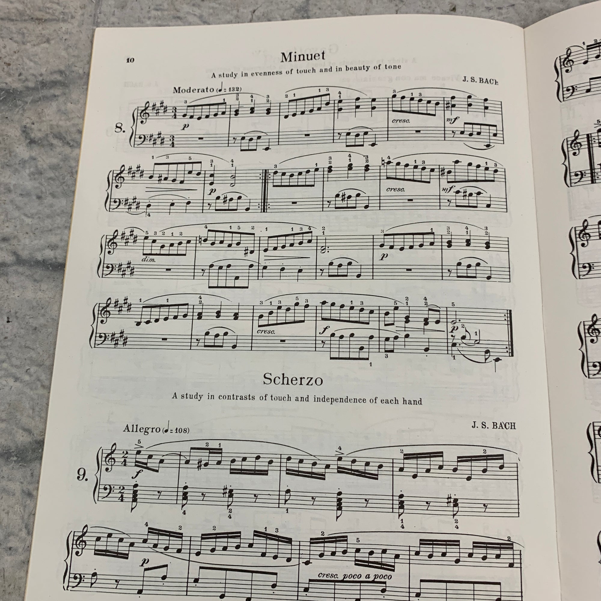 First Lessons in Bach for the Piano Book 2