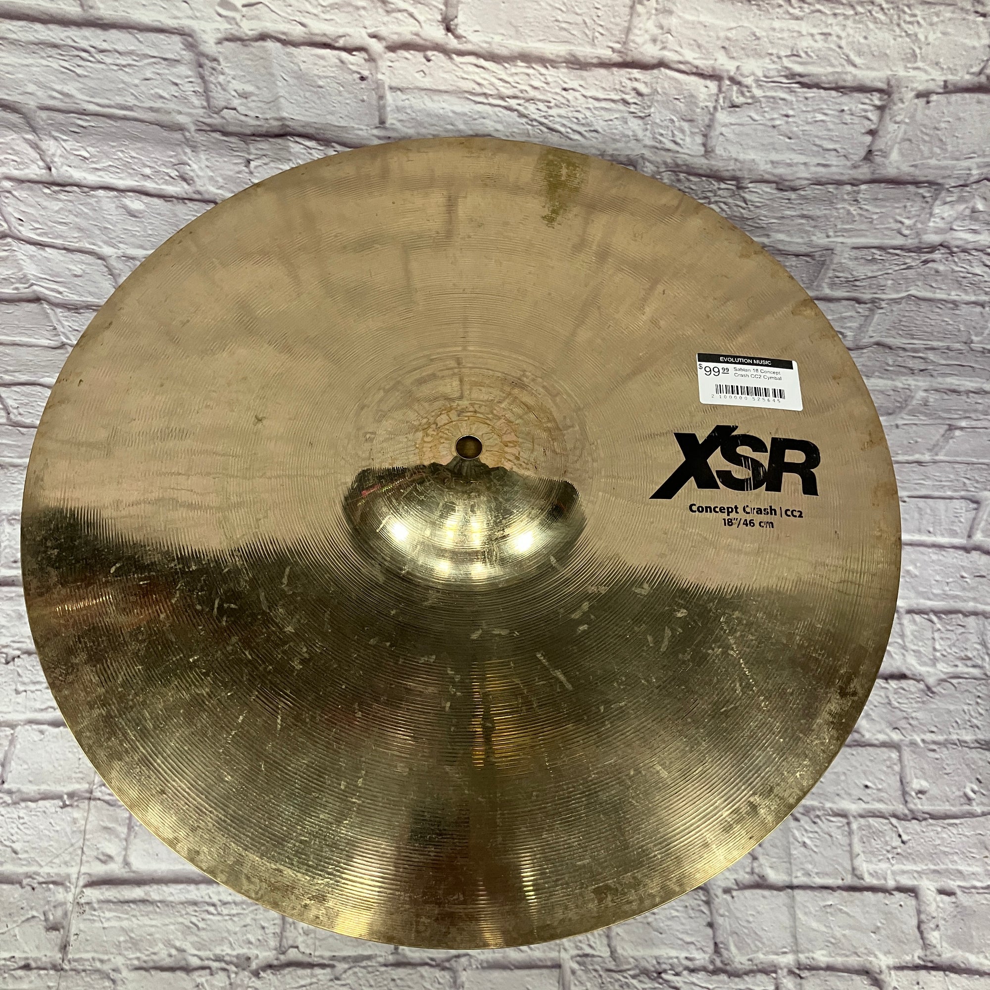 Sabian 18 Concept Crash CC2 Cymbal