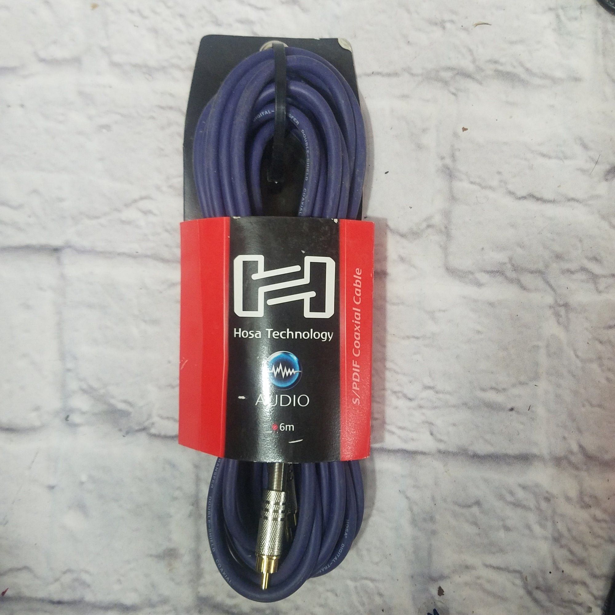 Hosa DRA-506 S/PDIF Coaxial Cable 6M