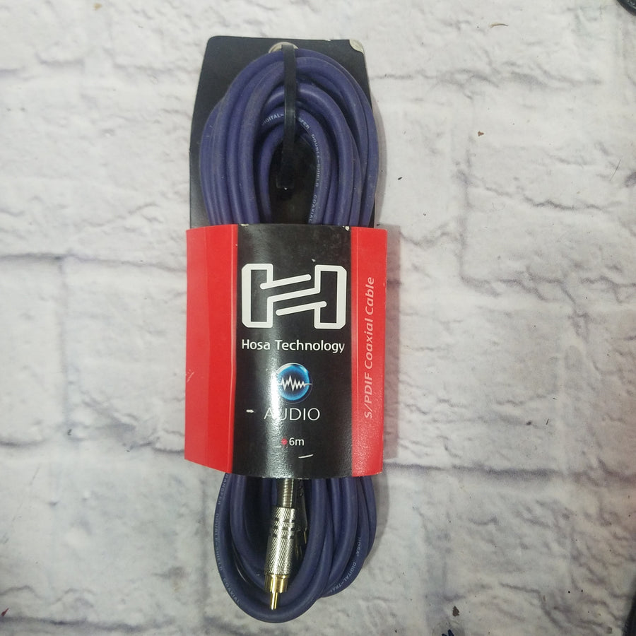 Hosa DRA-506 S/PDIF Coaxial Cable 6M