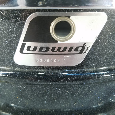 Ludwig 14x5 Aluminum Acrolite LM404 Black Galaxy Snare