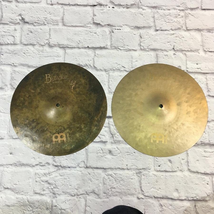 Meinl Byzance 14in Sand Hi Hat Cymbal Pair
