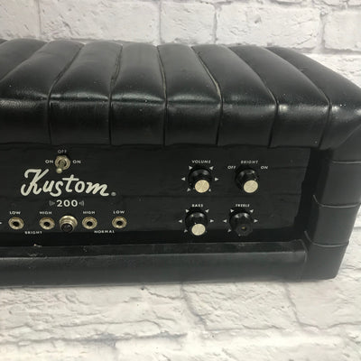 Vintage Kustom K200-B2 Amplifier Head