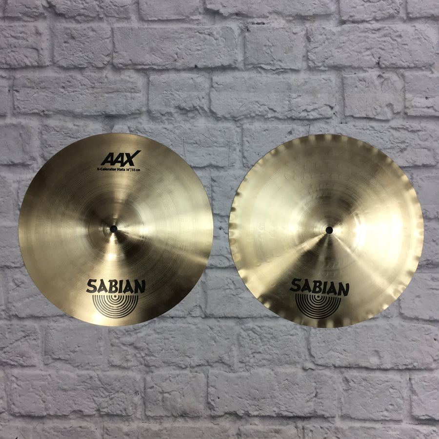 Sabian 14in AAX Celerator Hi Hat Cymbal Pair