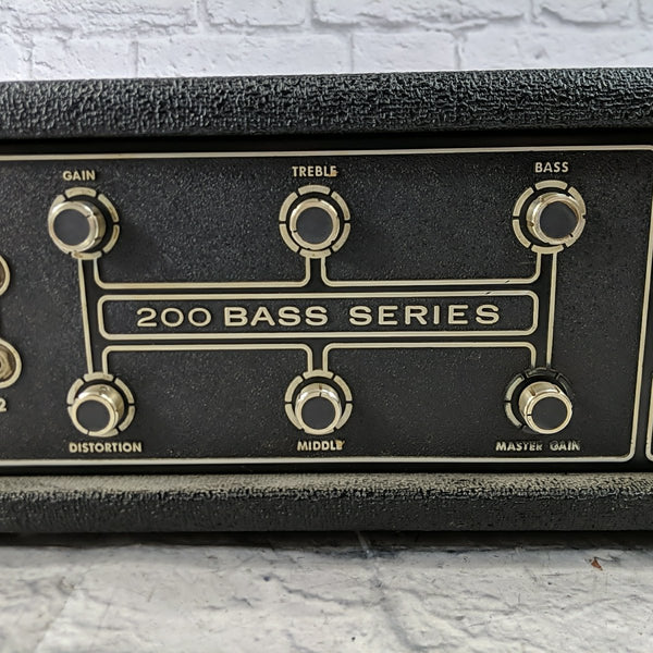 Peavey Century 200 Bass Head 1970s - Evolution Music