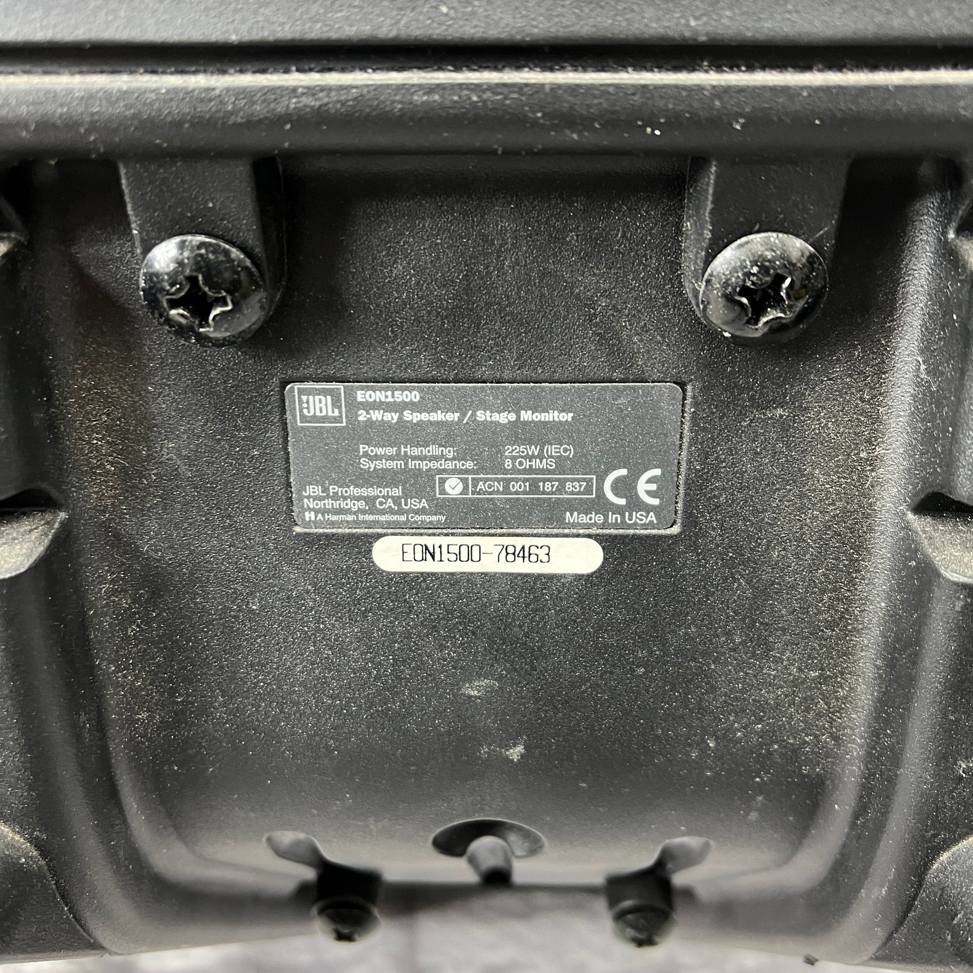 JBL EON 1500 2 Way 15 Passive Speaker Monitor Evolution Music jbl-eon-1500-2-way-15-passive-speaker-monitor-evolution-music