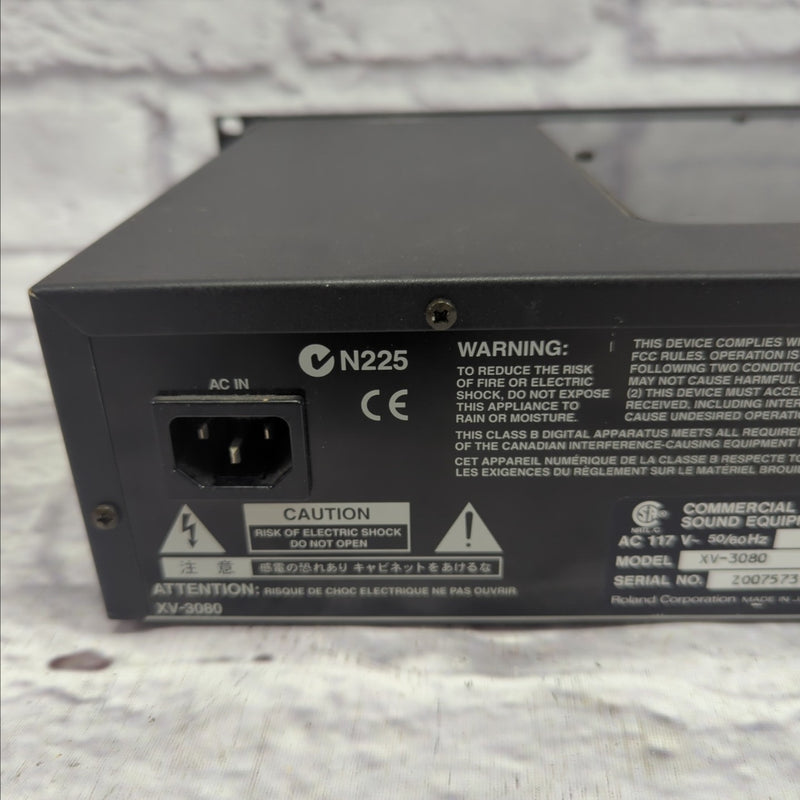 Roland XV-3080 128 Voice Rackmount Synthesizer - Evolution Music