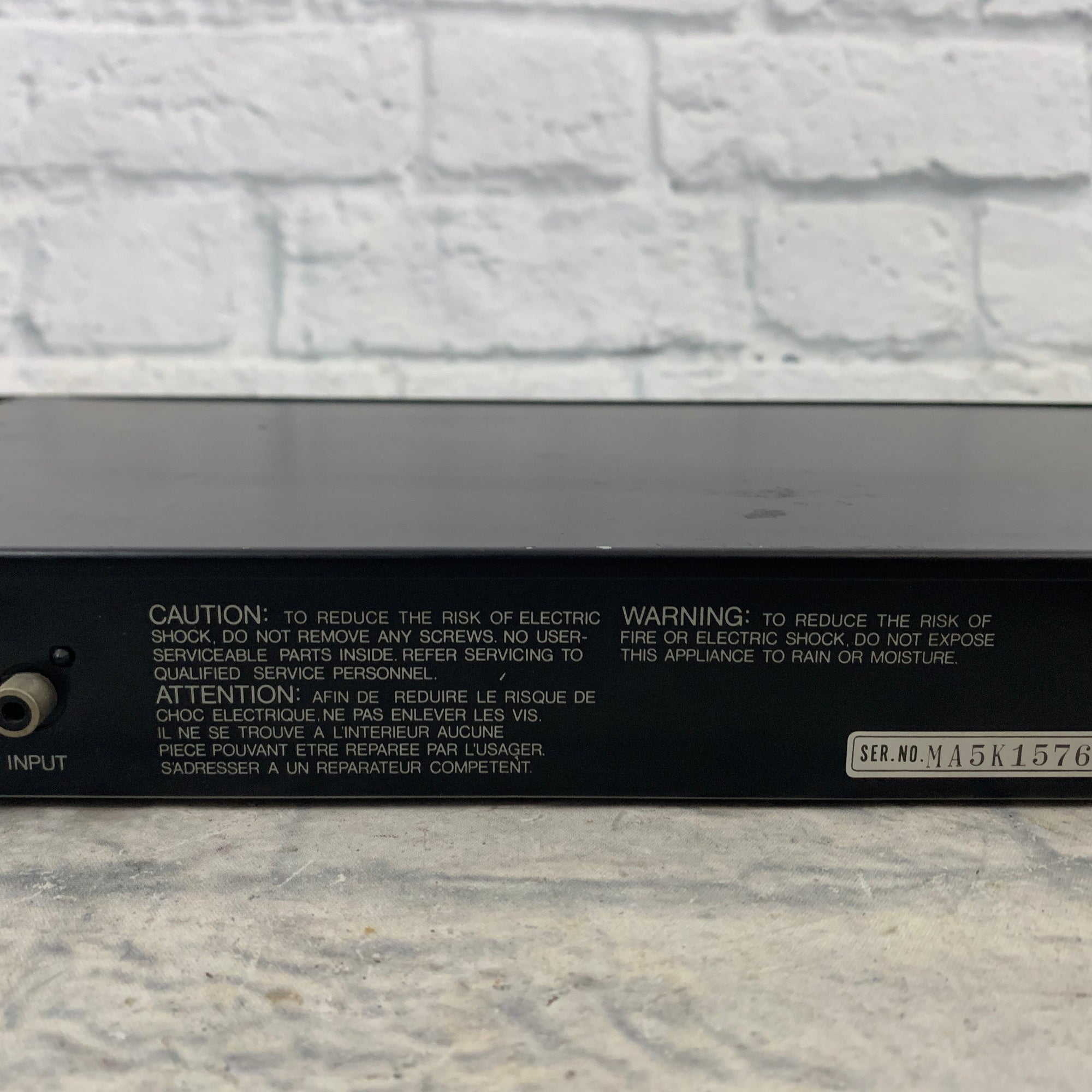 Yamaha GQ1031 Rackmount Graphic EQ