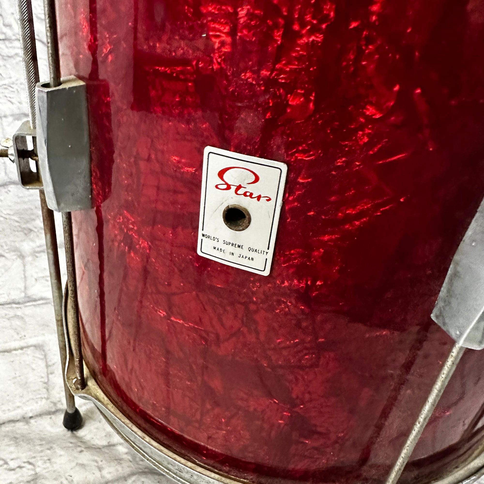Star MIJ Red Diamond 14x14" Floor Tom