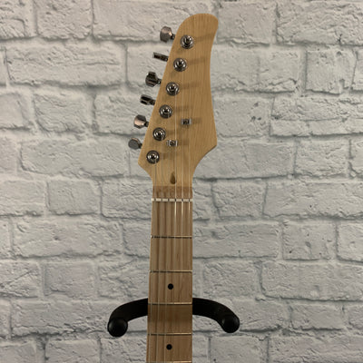 Unknown Tele-Style Electric Guitar - Blue Burst