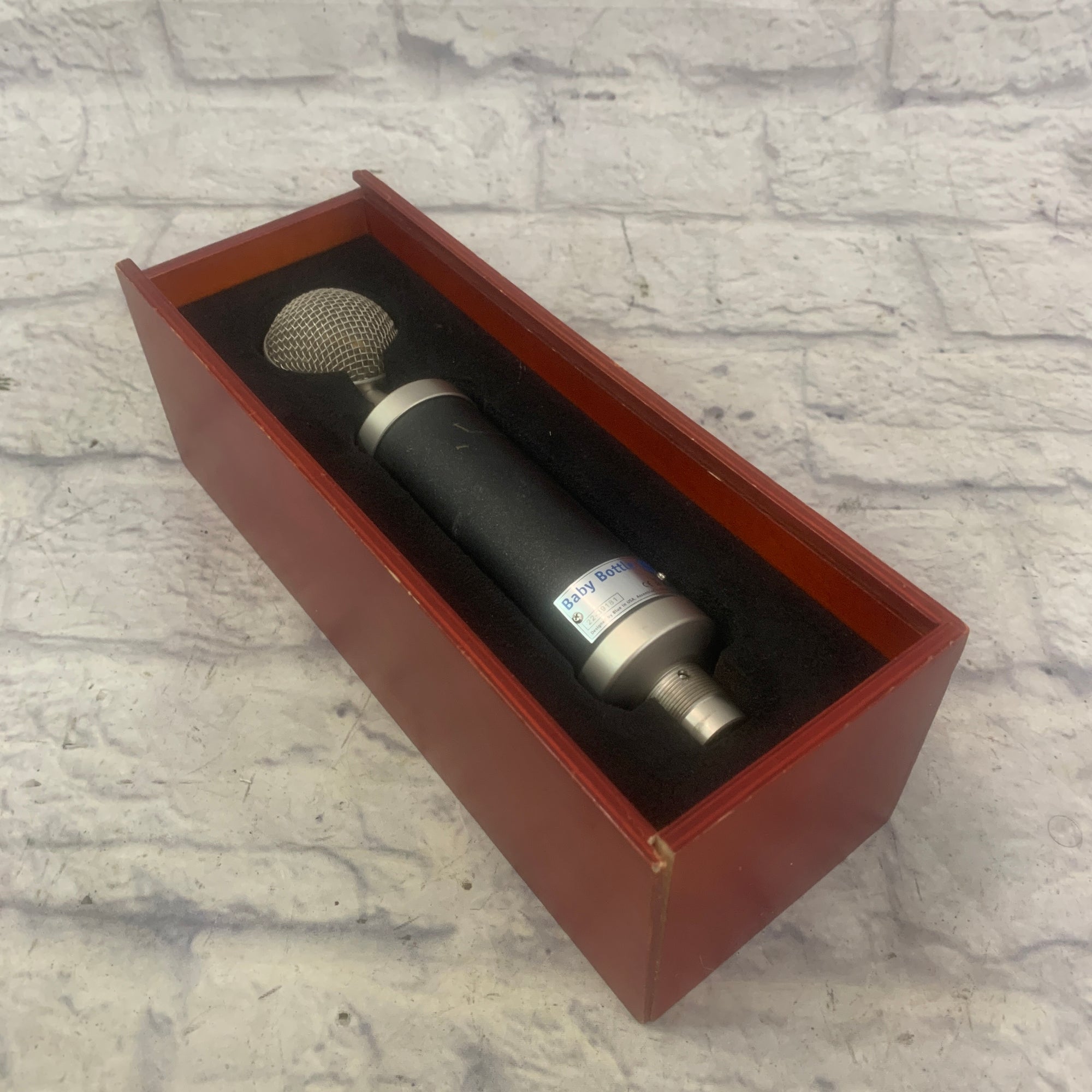 Blue Baby Bottle Microphone (w/Box)