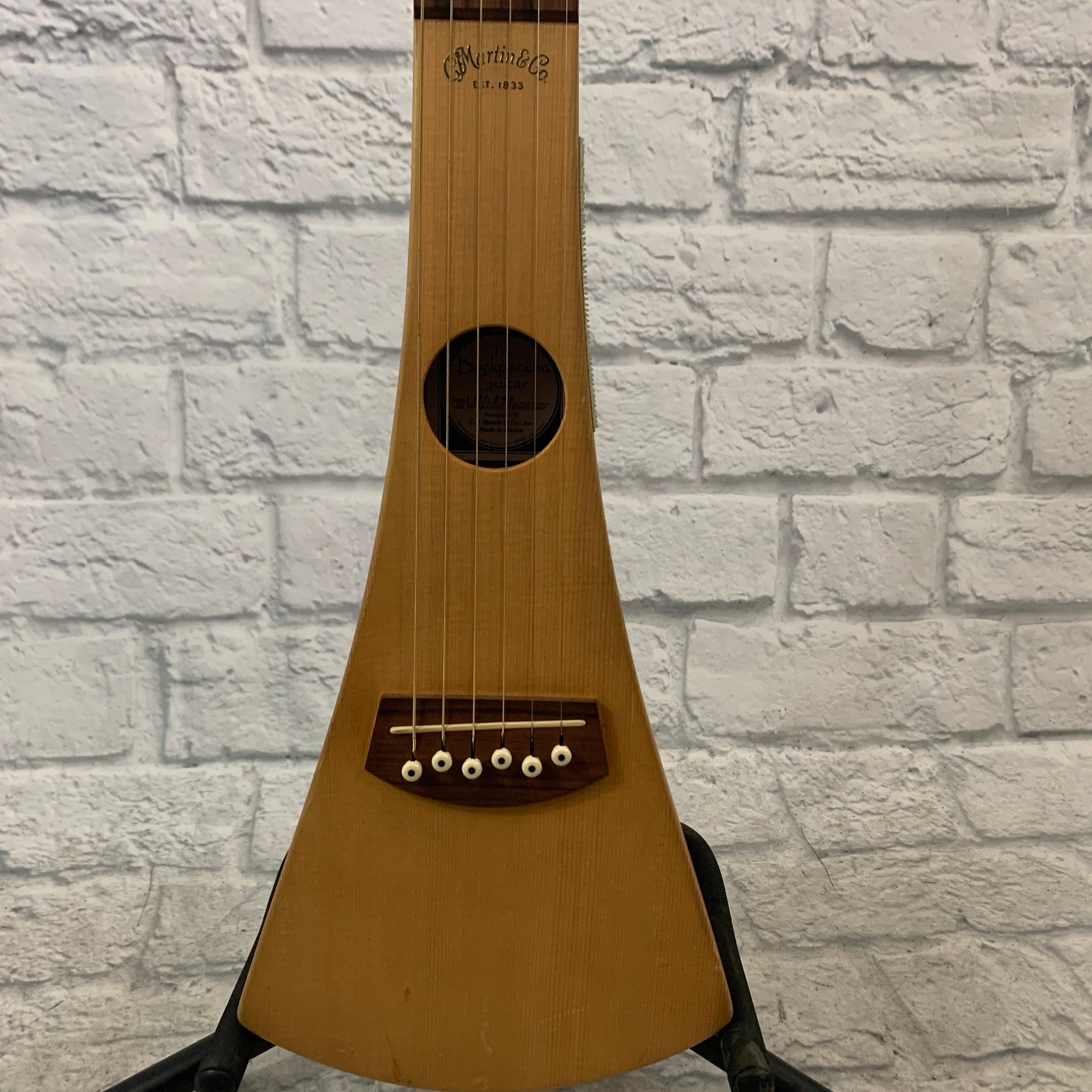 1951 Martin Backpacker Travel Guitar w/ Bag - Evolution Music