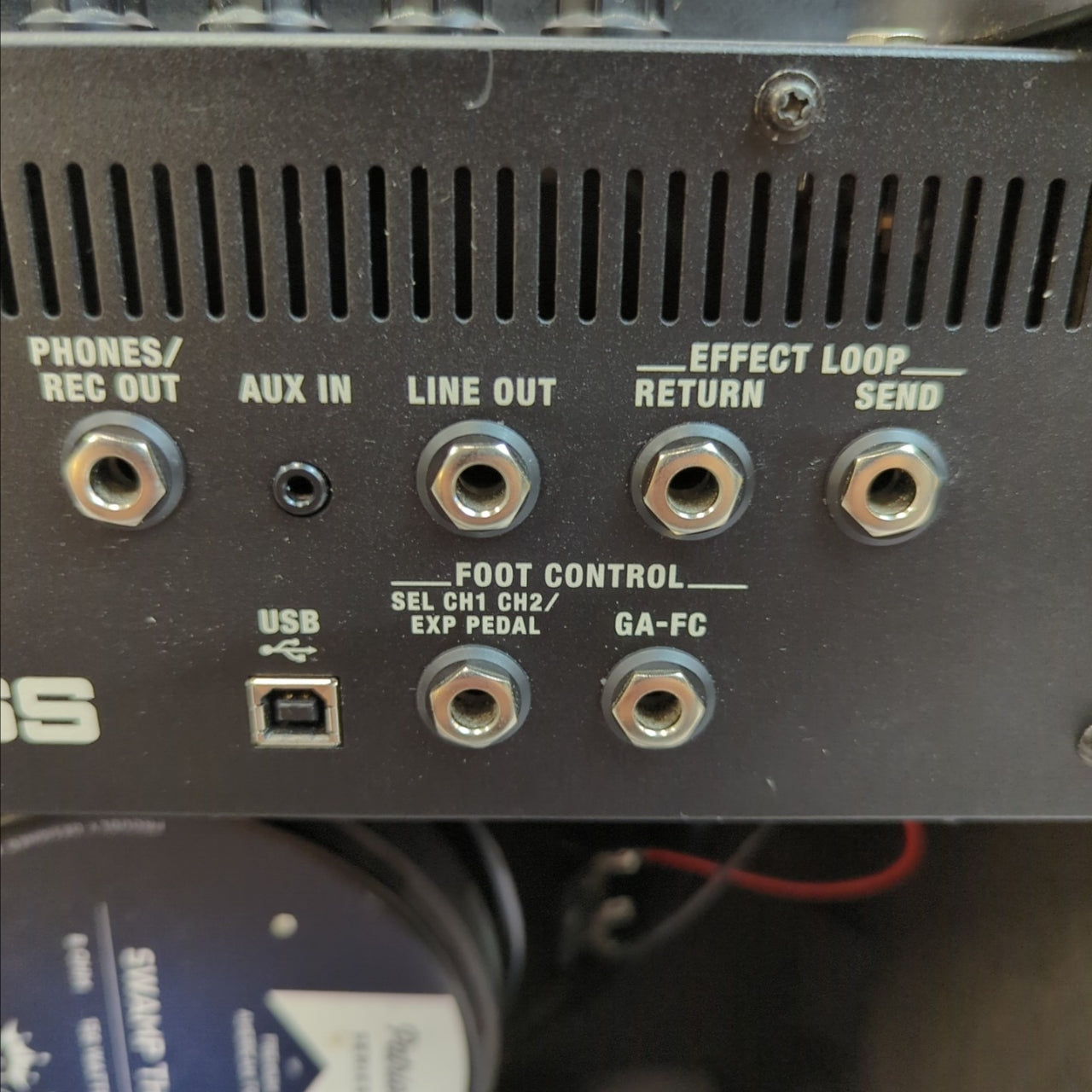 Boss Katana 100 mk1 1x12 Eminence Swamp Thang Upgrade