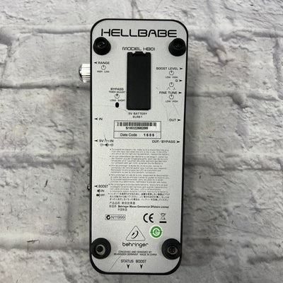 Behringer Hellbabe Wah Pedal