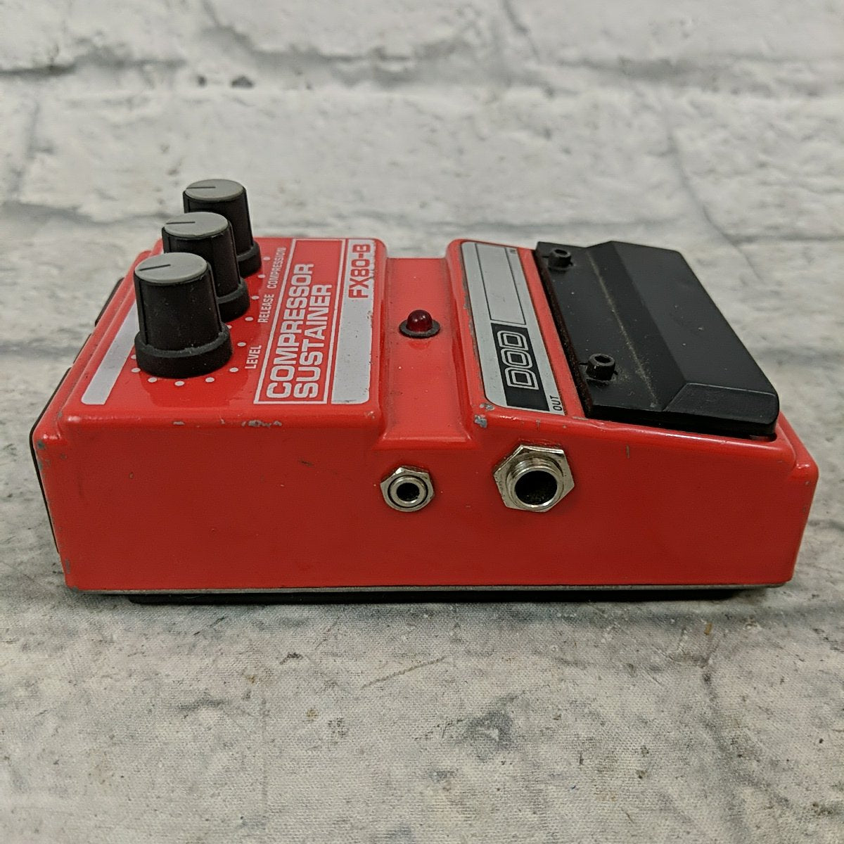 Vintage 1980s DOD FX80-B Compressor Sustainer Guitar Effects Pedal