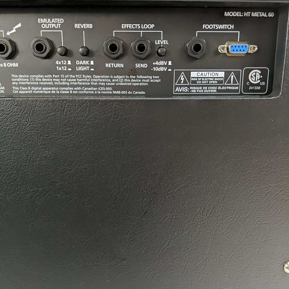 Blackstar HT Metal 60 Combo Amp with Footswitch