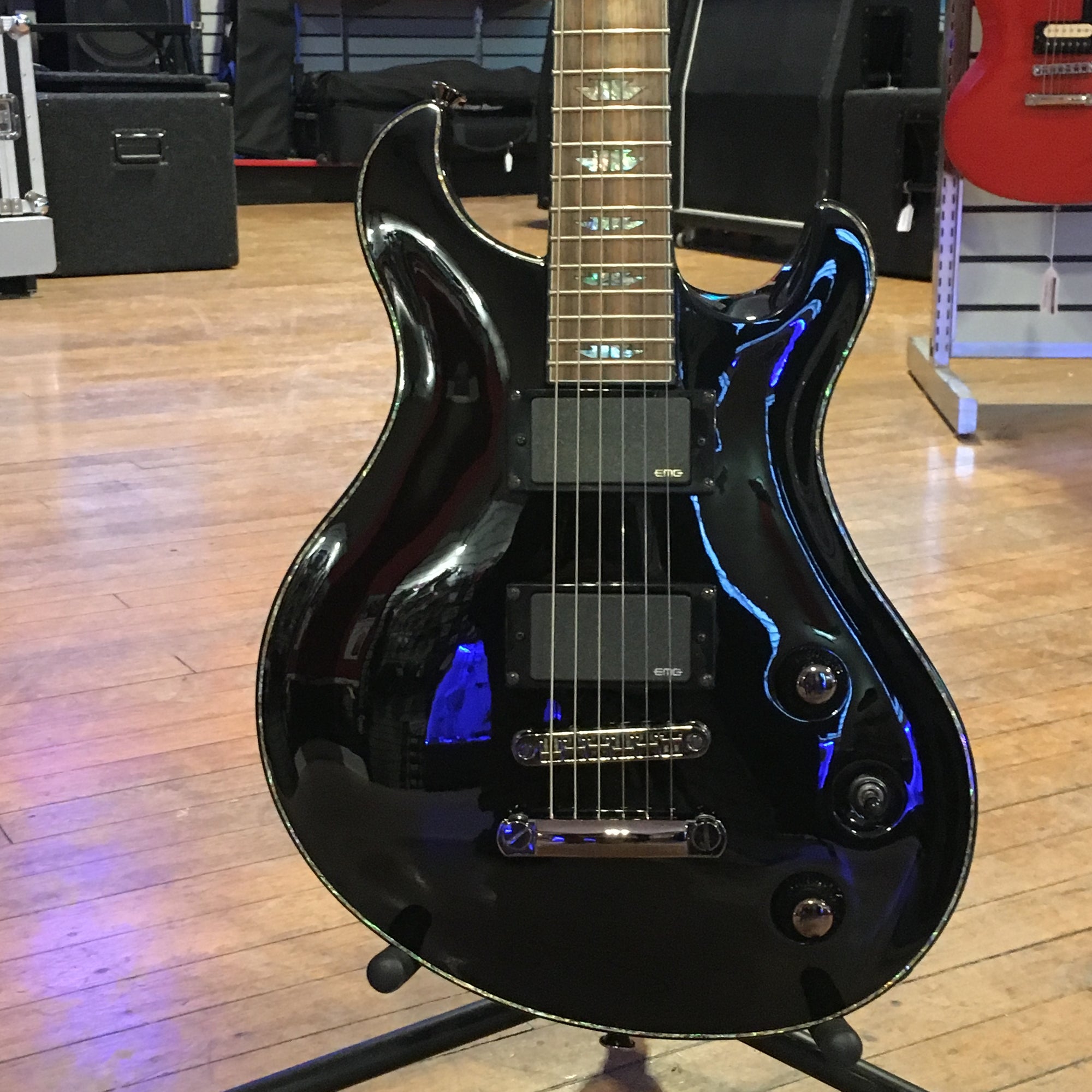 Charvel Desolation DC-1 ST Electric Guitar with Black Finish
