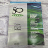 50 Great Low Voice Solos Christian Vocal Book