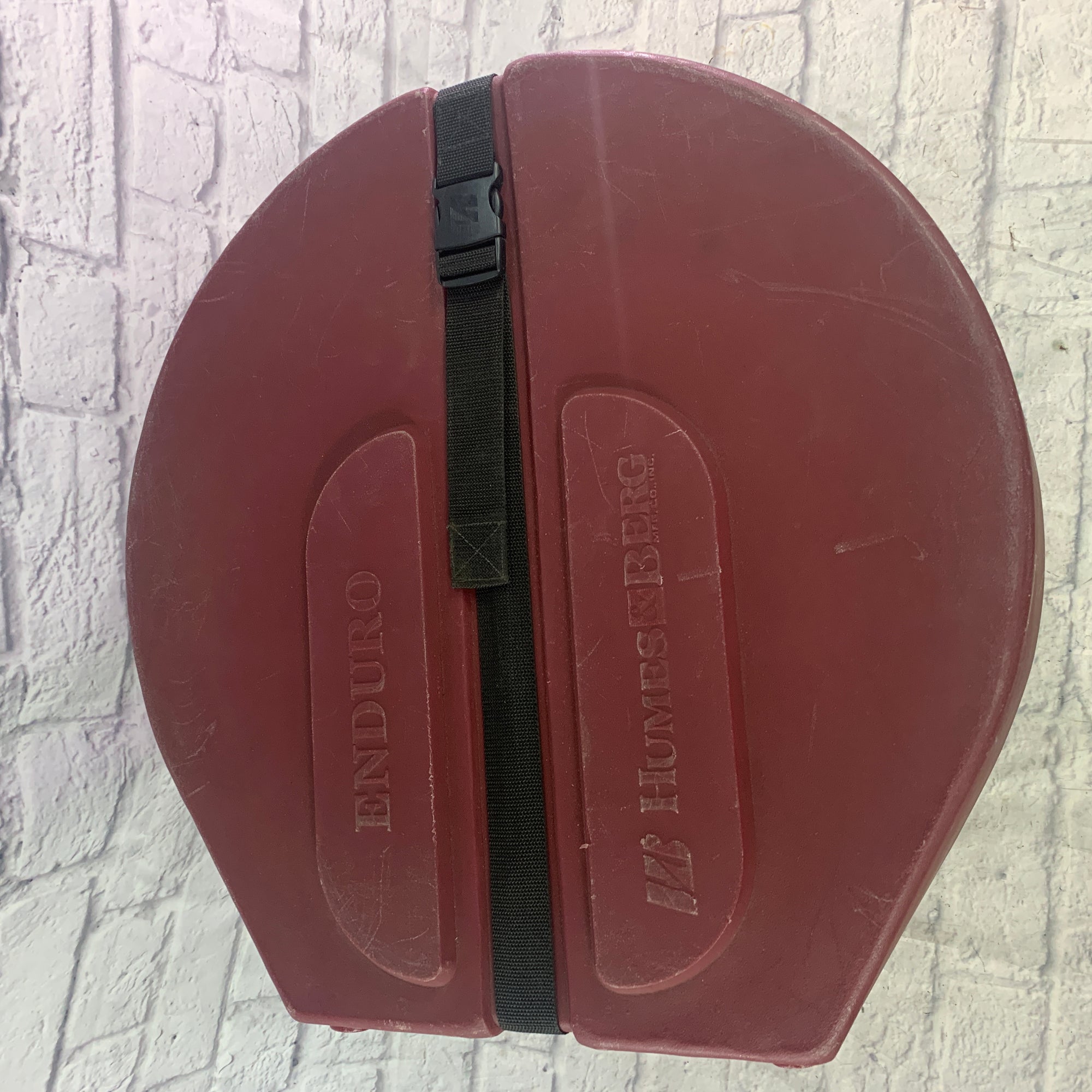 Humes & Berg Enduro 22 Lined Hard Shell Bass Drum Case Red
