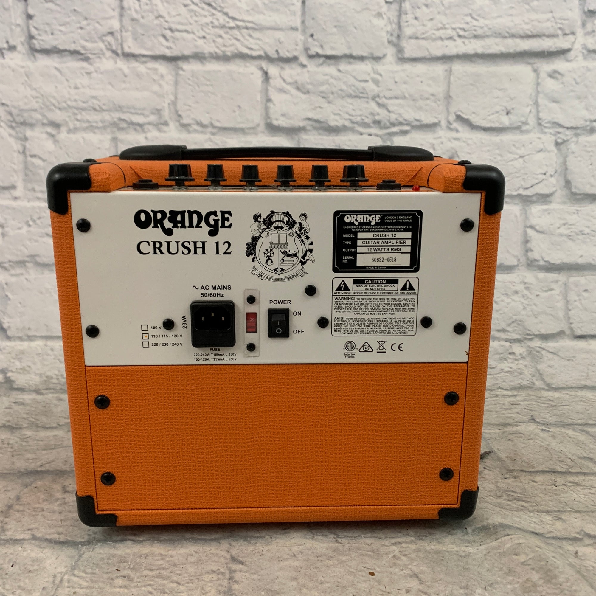 Orange Amps Crush 12 Guitar Combo Amp