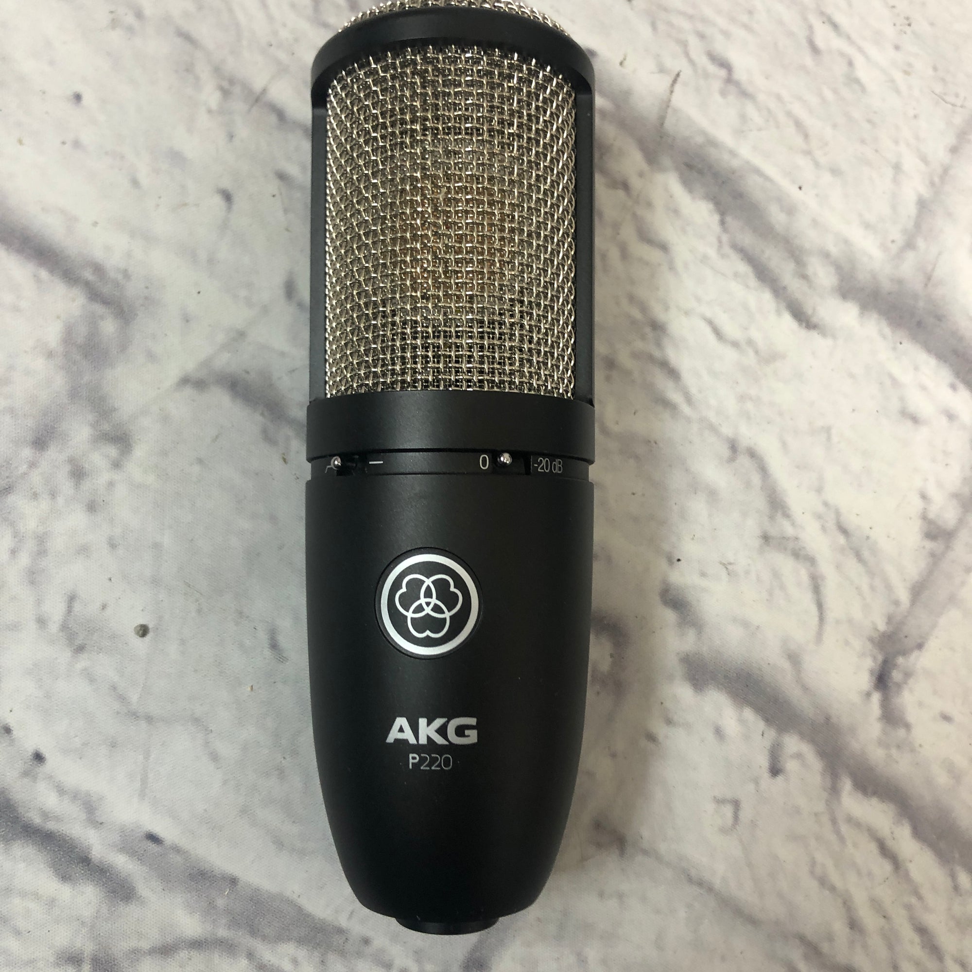 AKG P220 Large Diaphragm Condenser Microphone with Case