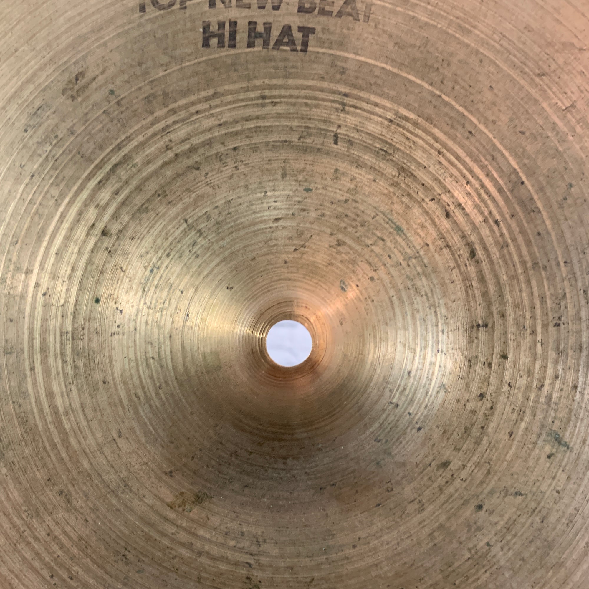 Zildjian 14" New Beat Hi Hats Pair Hollow Logo Stamp 70s 80s